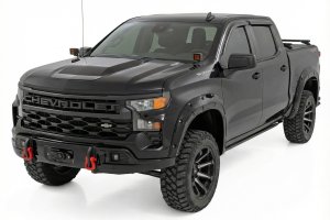 Chevrolet Silverado 1500 Bumper - Front - Rough Country - FXS - Mosaic Black - '23-'26